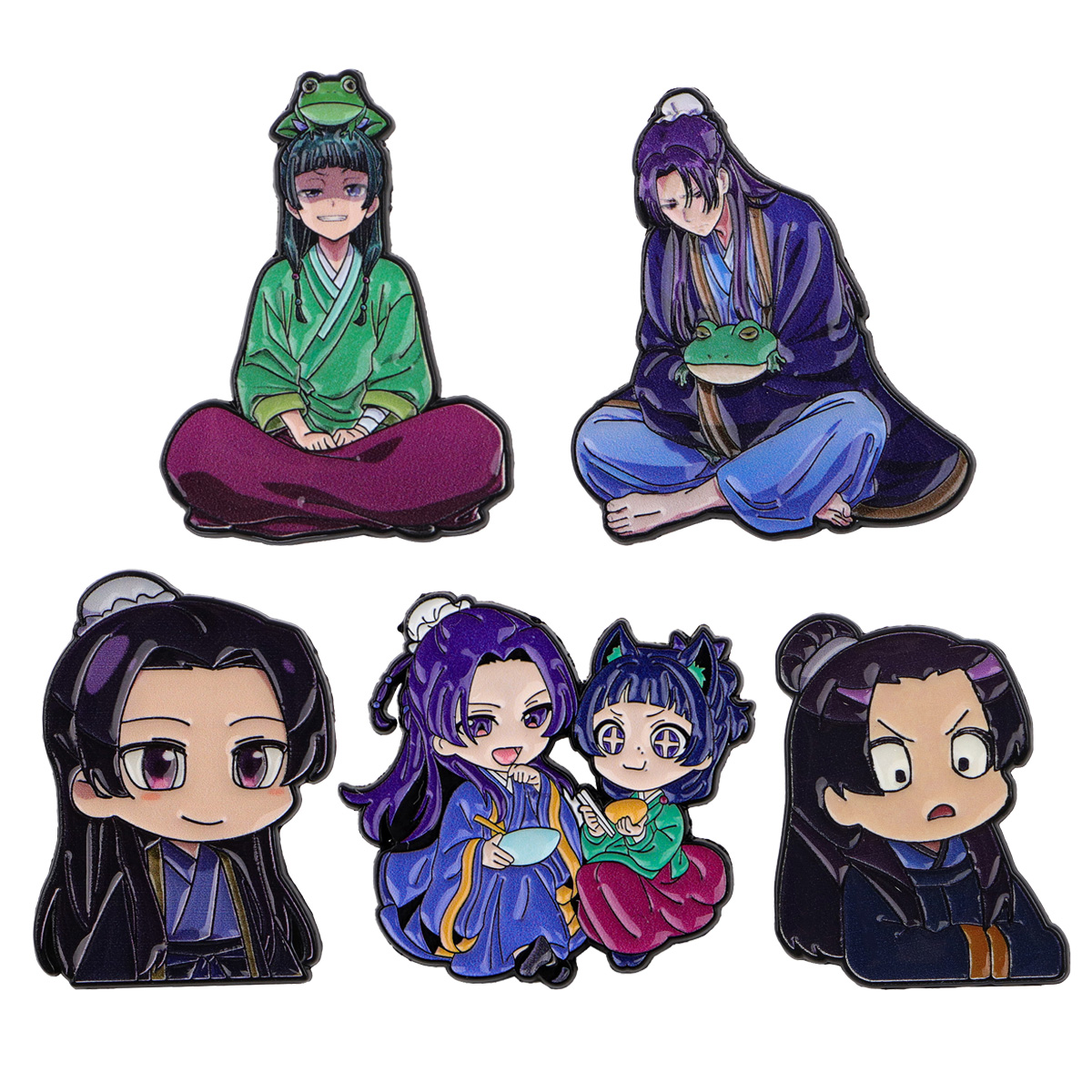 Fashion Backpack Women - 1-2pcs/set Suspense Anime Enamel Pins Cute