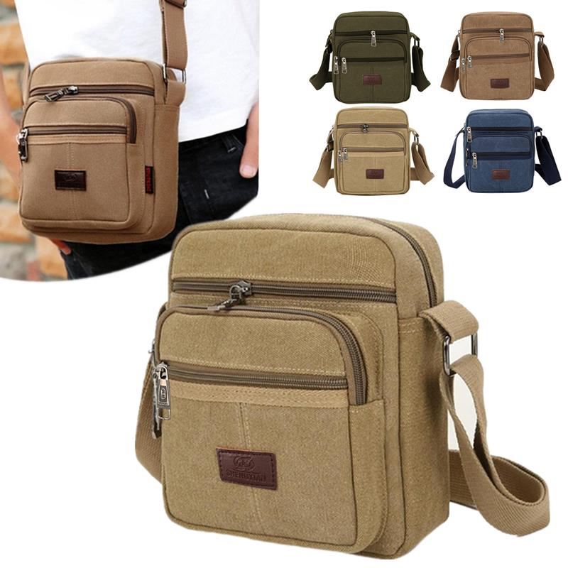 Men's Shoulder Bag Business Le - Canvas Backpack Casual 评论和价格