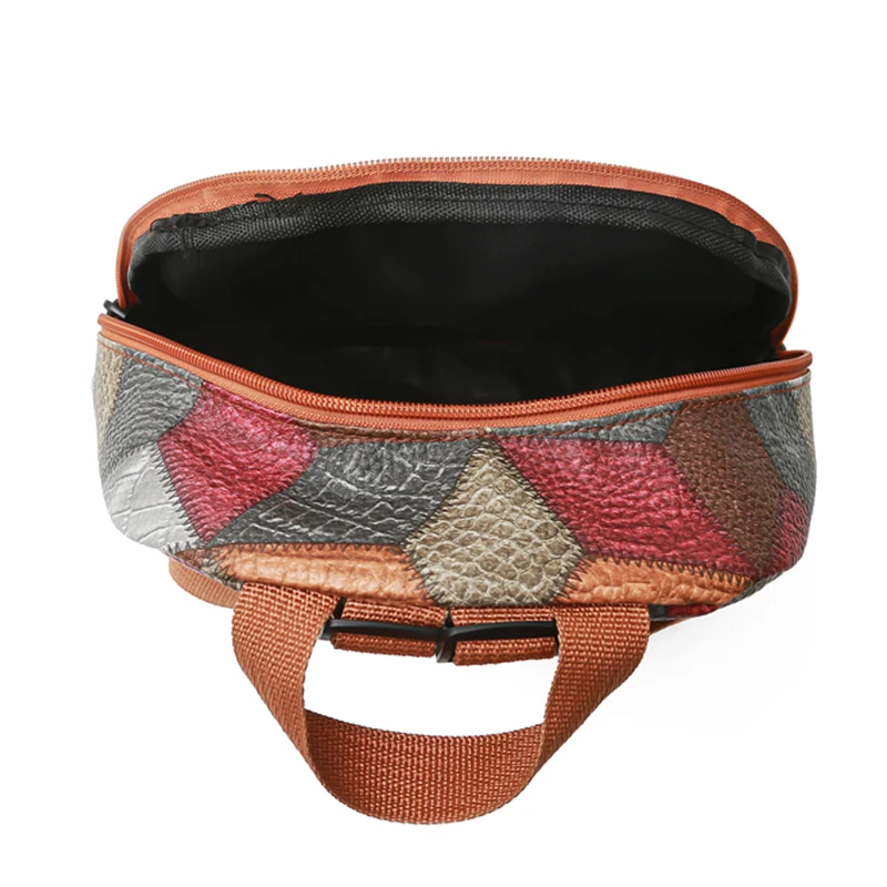 Style Women's Patchwork Backpa - Fashion Backpack Women 评论和价格