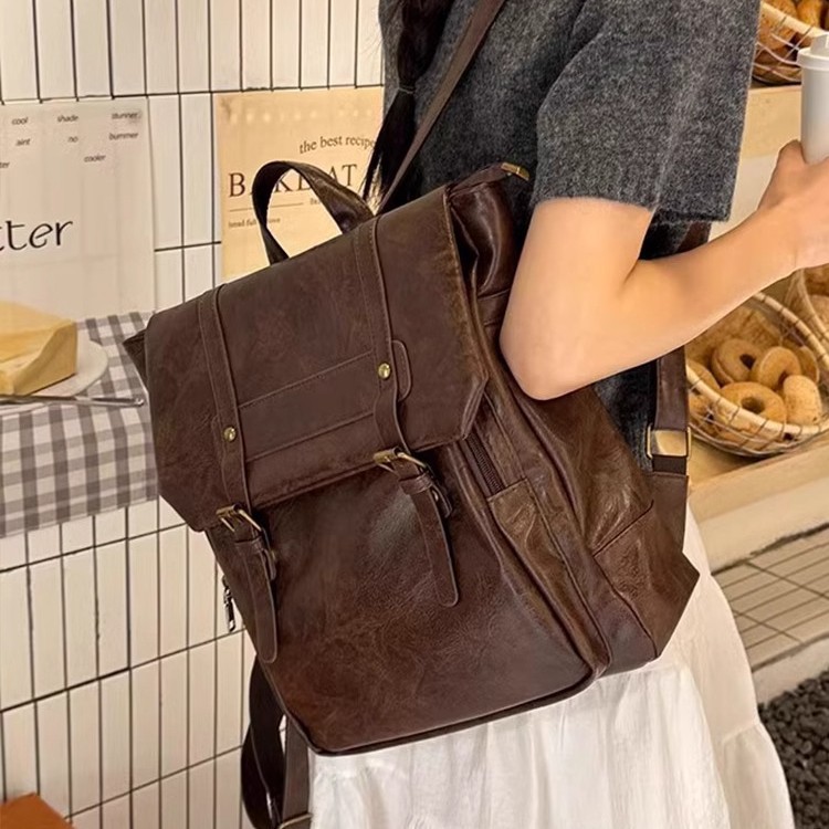 Women Casual Backpack PU Leath - Fashion Backpack Women 评论和价格