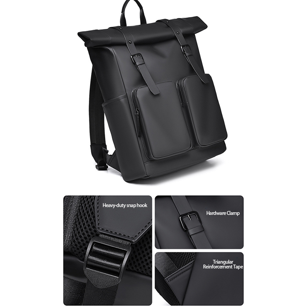 Roll-Top Backpack, Waterproof  - Hiking Backpack Waterproof 评论和价格