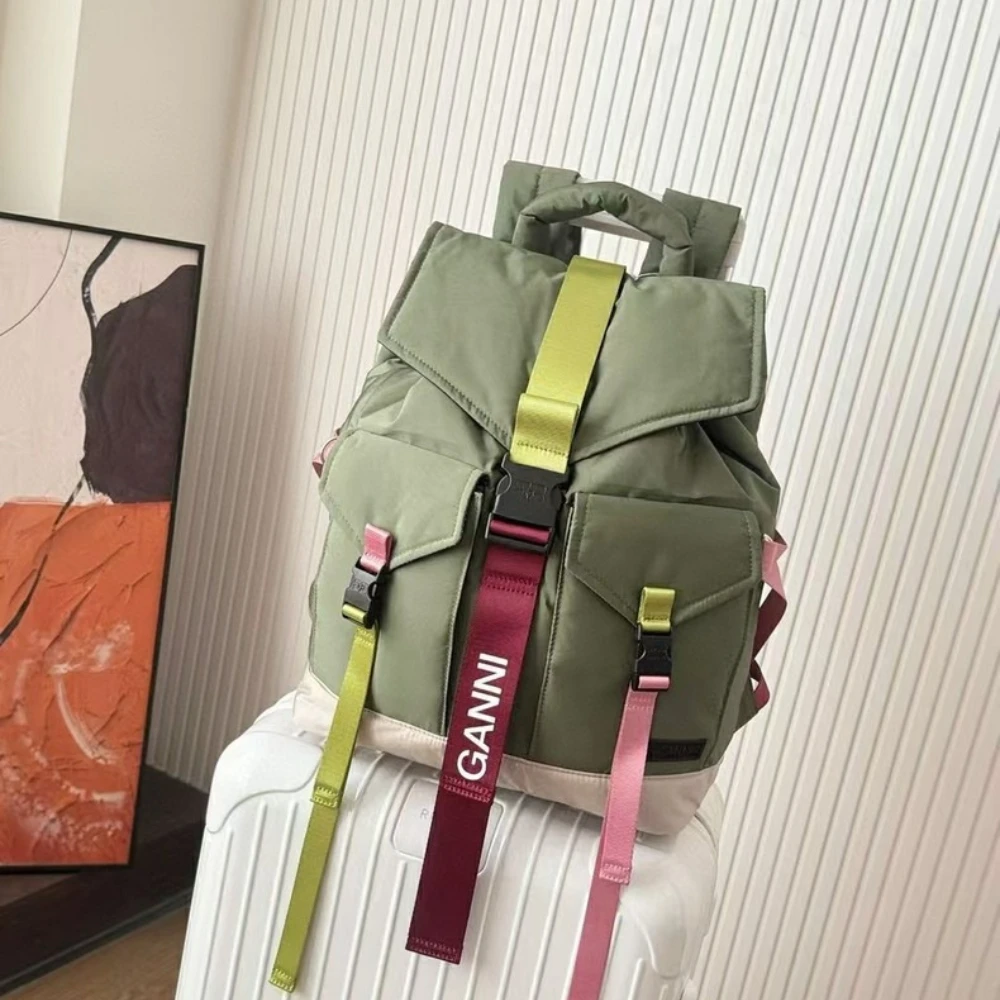 Luxury Re-Tech Backpack Women  - Canvas Backpack Casual 评论和价格