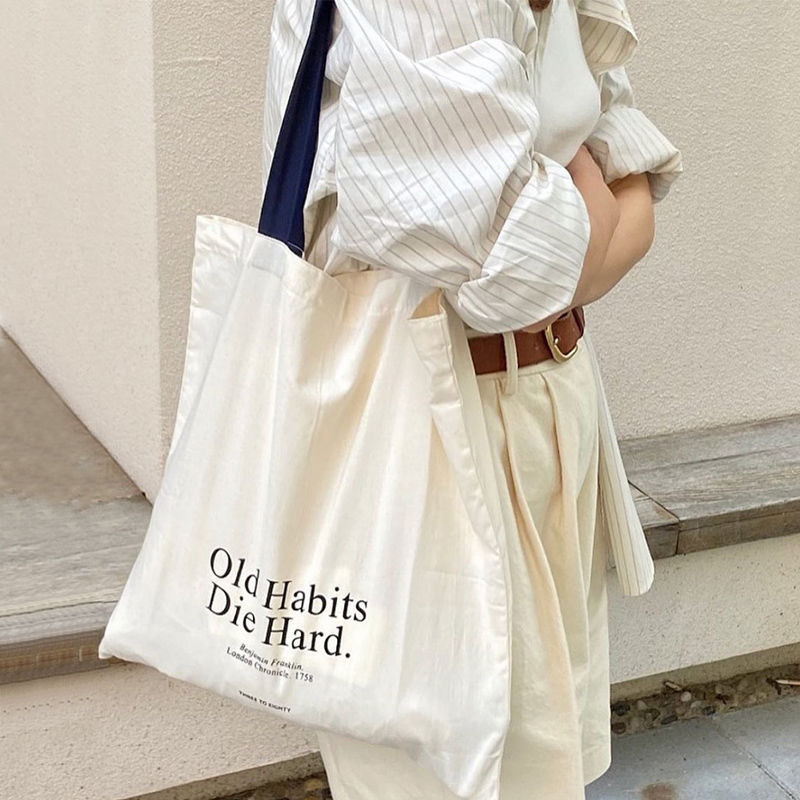 Simple Letter Large-capacity S - Canvas Backpack Casual 评论和价格