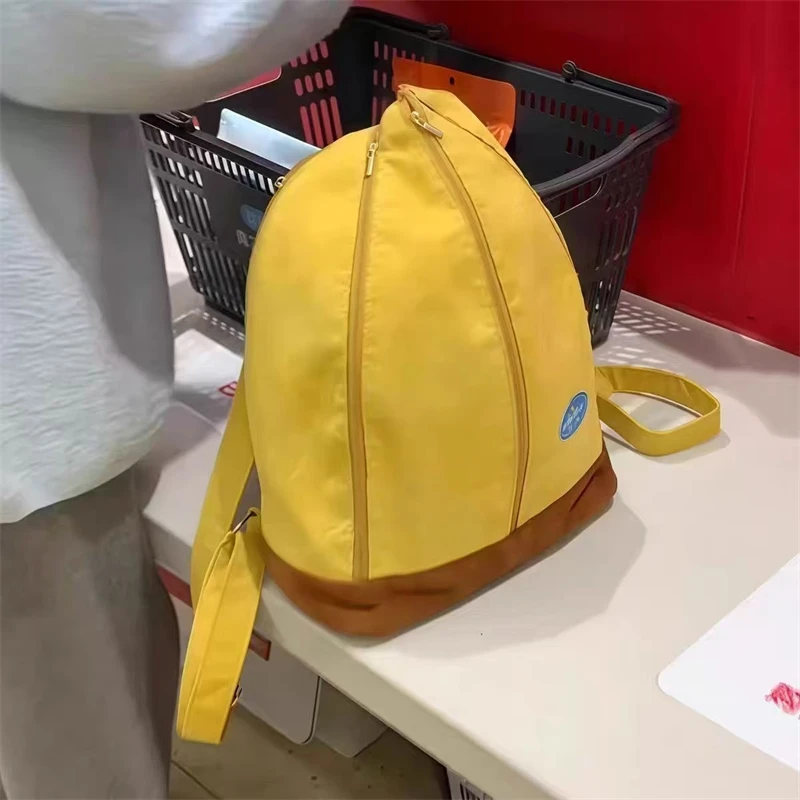 Yellow Banana Shape Backpack W - Canvas Backpack Casual 评论和价格